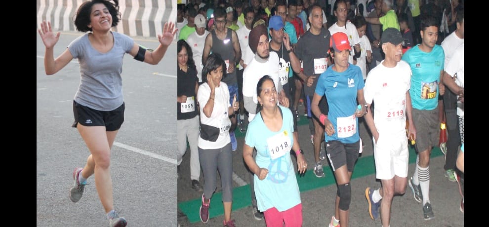 Great-grandparents ran daughter's rights, the Indian Blade Runner, "also made the race