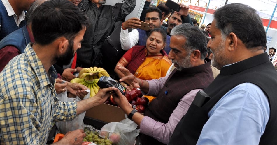 Digital money fair organised in panchkula, but server not foud
