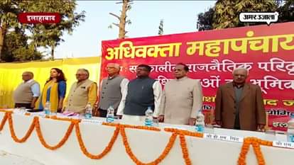 BJP leader ravishankar prasad attack on sp - congress alliance