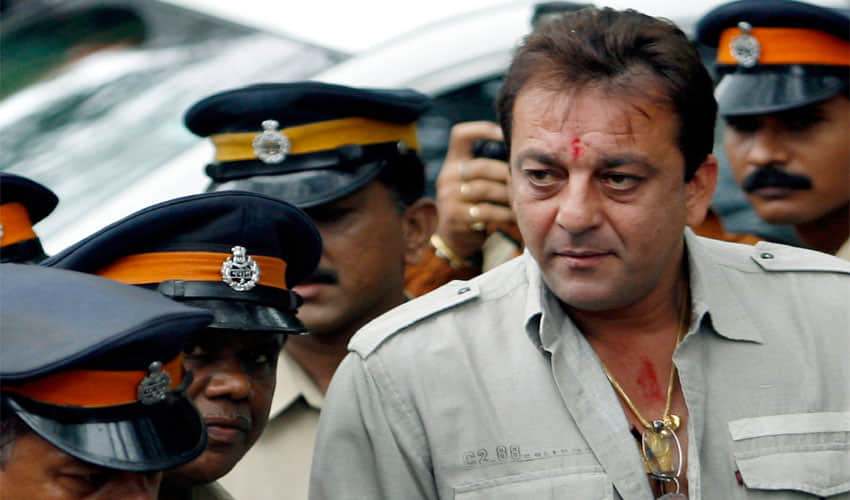 sanjay dutt ride scooter in agra with his family