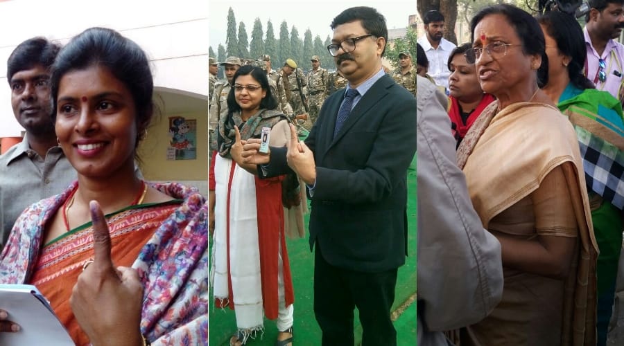 voting in lucknow for assembly election