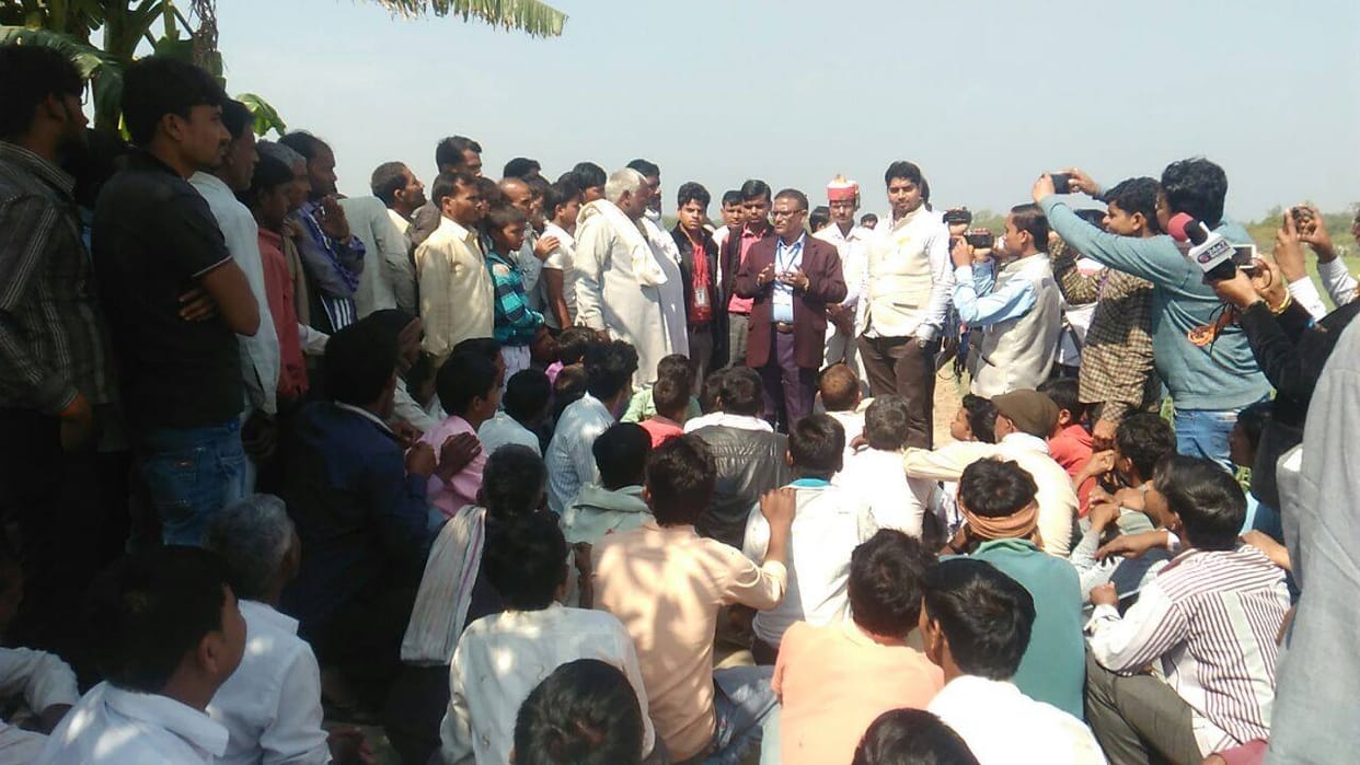 vilagers  voting boycott in kanpur 