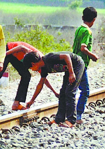 Letting children play invited railway accidents