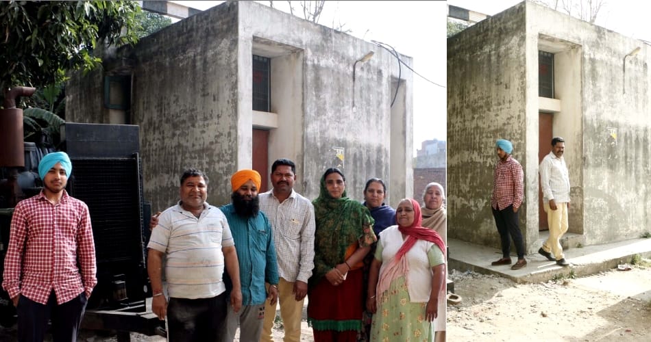 department cut the connection, run the water supply from generator