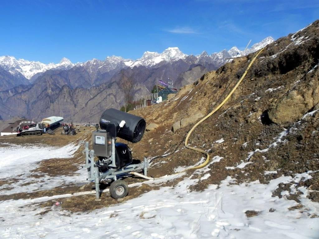 Snow-making machines will take care of ITBP.