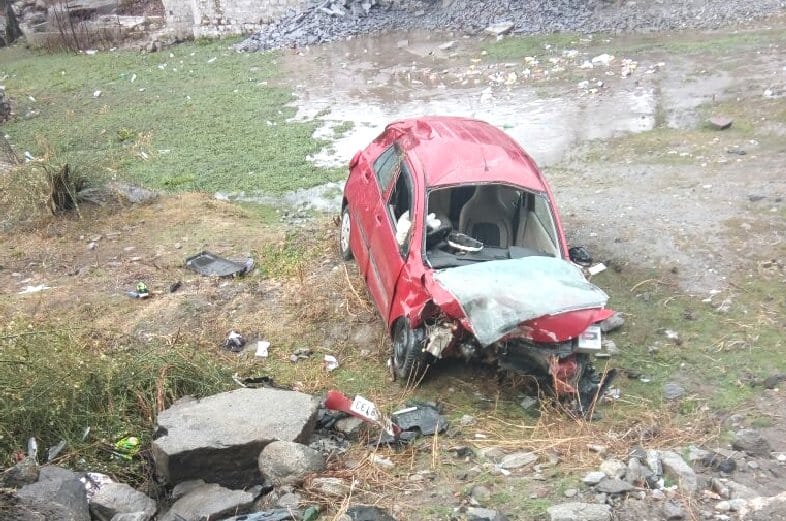 Two Killed in Car Accident at Manali.