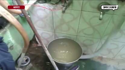People face Water crises in agra 