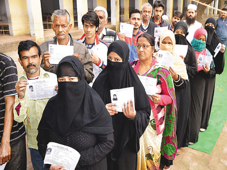 Voters had booths no problem
