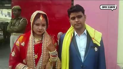 A BRIDE CAST HER VOTE BEFORE ALL RITUALS 