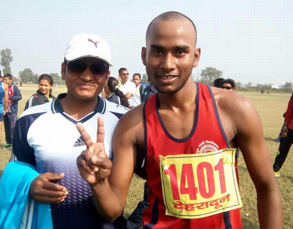 Athletes anand fly to Ahmedabad