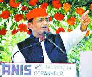CM Akhilesh in sultanpur
