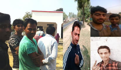 voter face with amar ujala