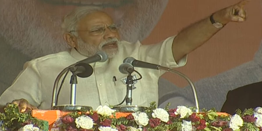 narendra modi rally in gonda