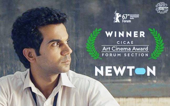 Raj Kummar Rao-starrer Newton wins Art Cinema honour 