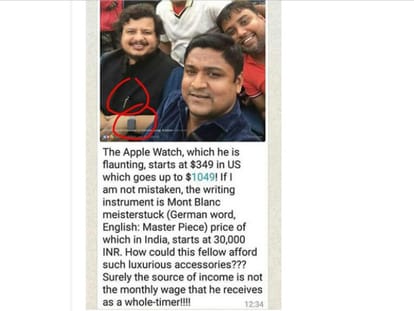 After comment on facebook post CPM mp hack off to boy