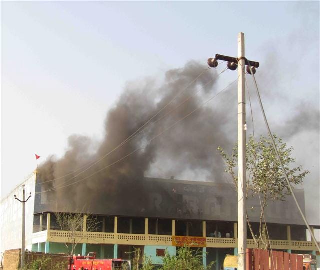 A question of cold storages for fire safety arrangements