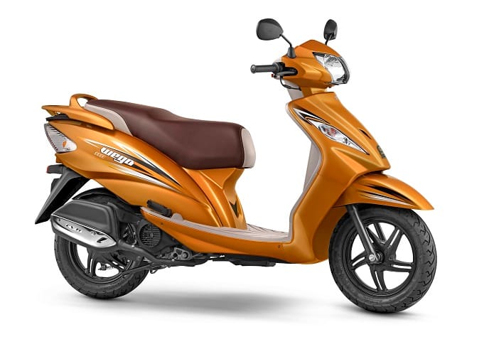 TVS Motor Company introduces 2 new, colours for TVS WEGO  