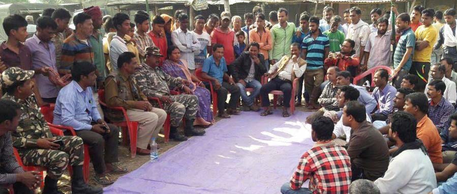 Villagers demand the performance of the revelations of murder