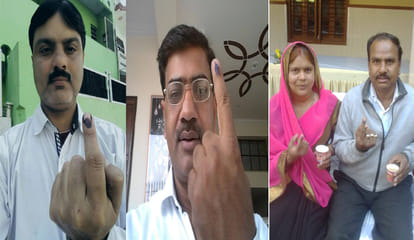 voter face with amar ujala