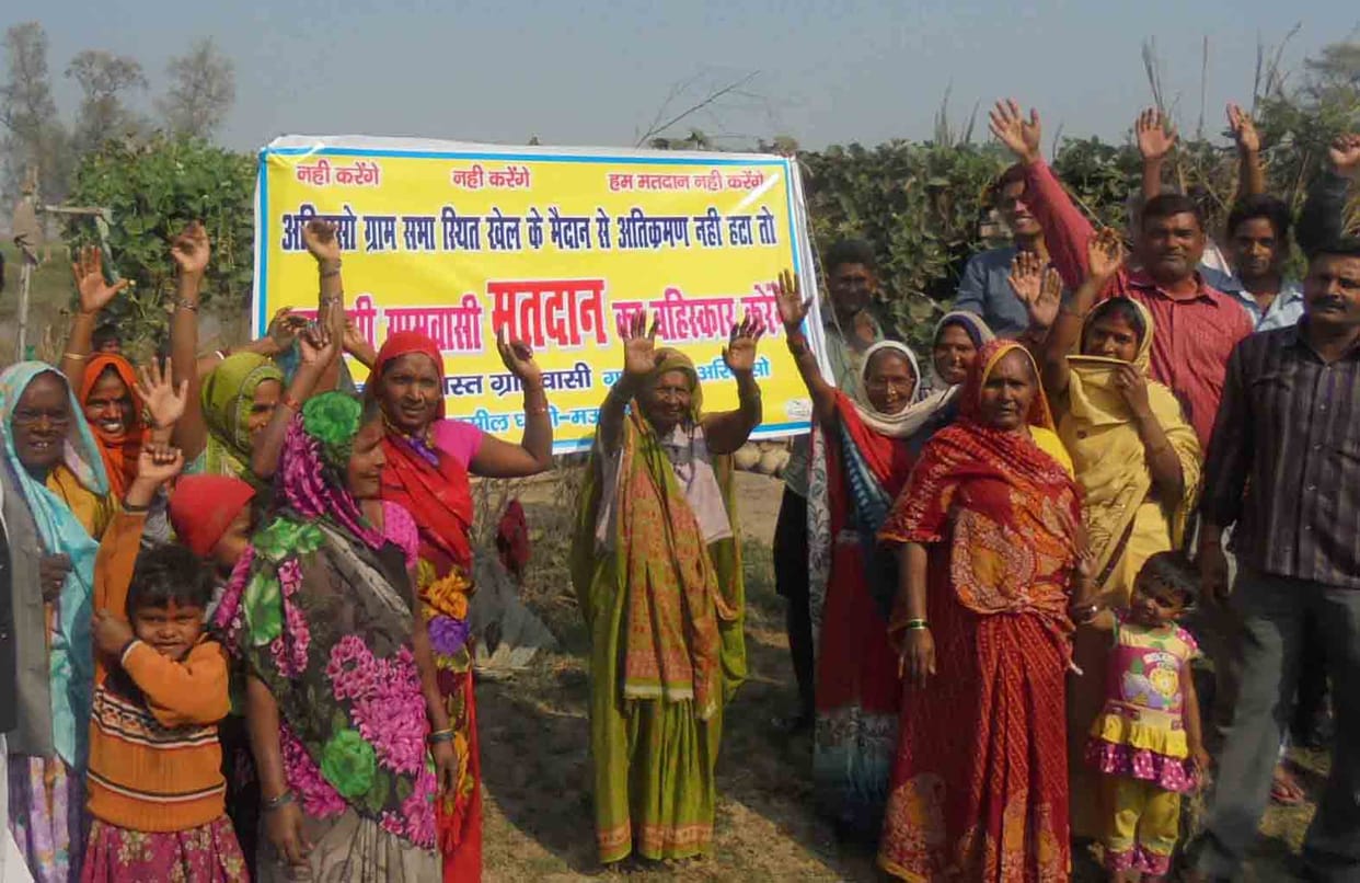 Encroachment angry, will not vote