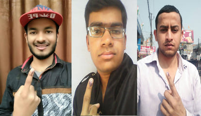 voter face with amar ujala