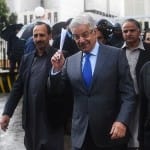 pakistan defence minister criticized by political parties on his statement of Hafiz saeed 