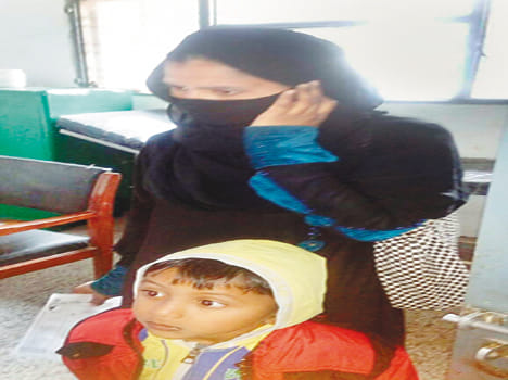 The weather changes increased the number of pediatric patients