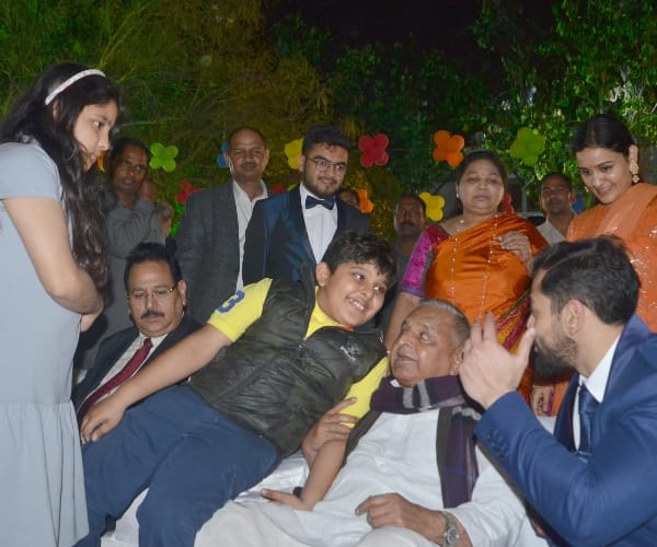  mulayam's grand daughter birthday.