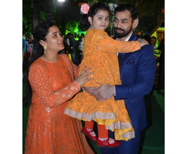  mulayam's grand daughter birthday.