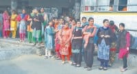 roadways bus, student, facing problem, kaithal
