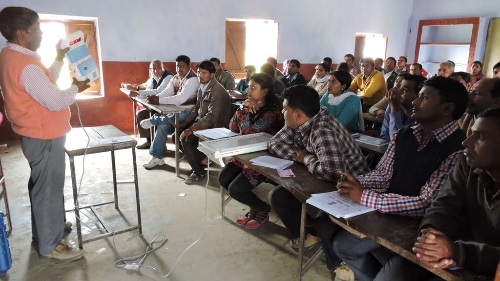 45 employees took training