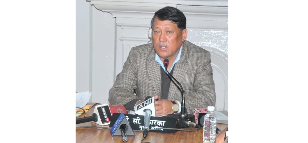 chief secretary additional charge to tarun sridhar