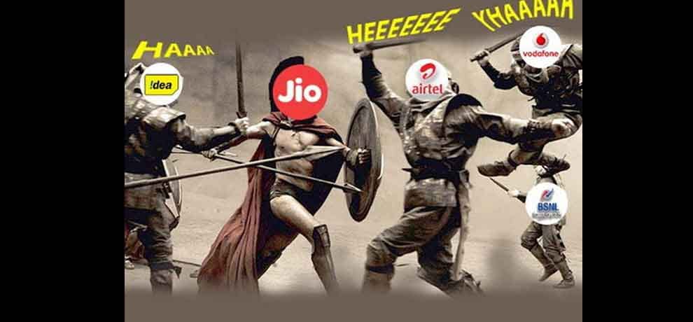 social media jokes on jio prime