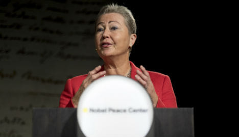 Nobel Peace chair Kullmann dies 