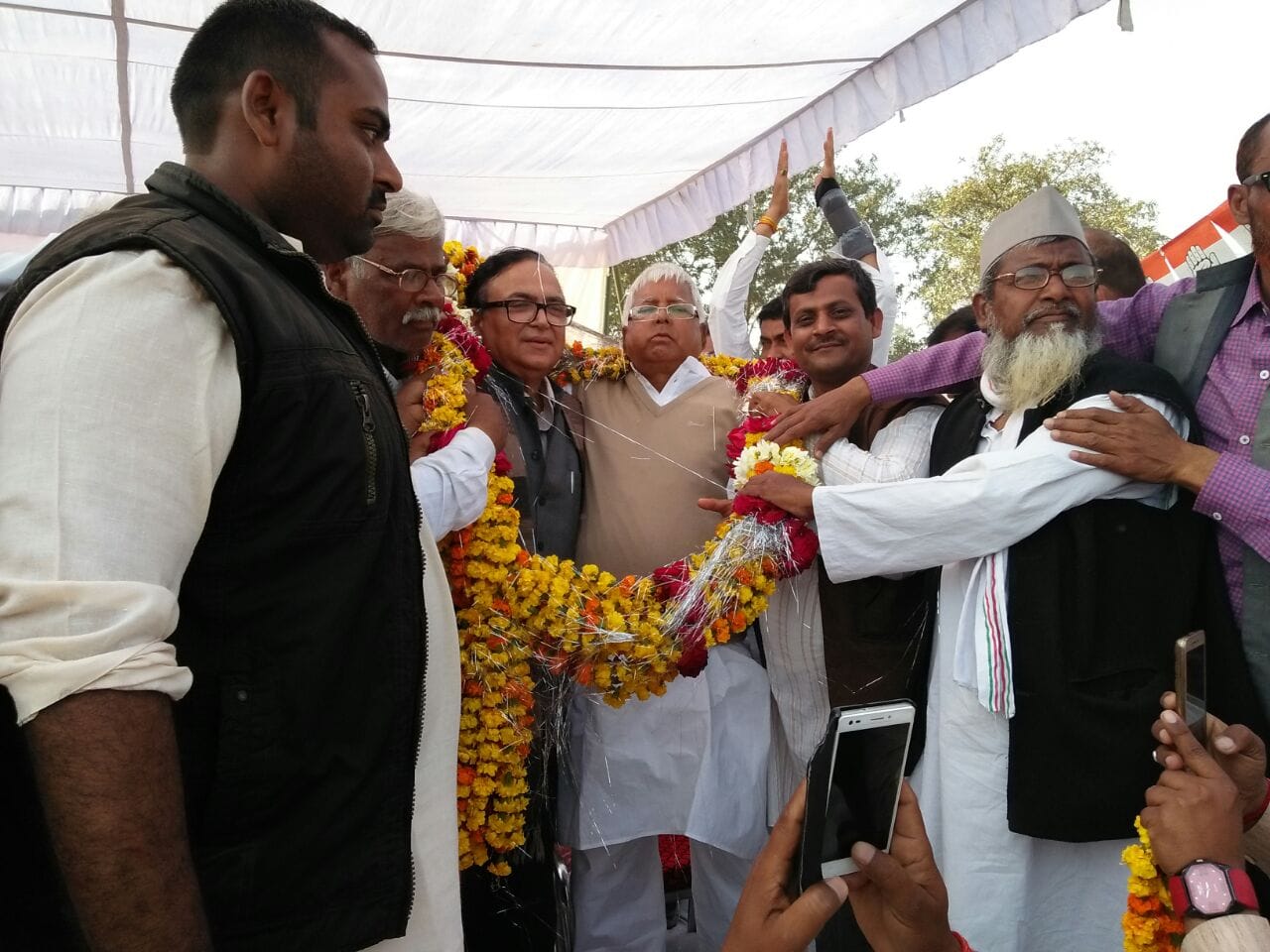 lalu prasad yadav rally in rae bareli