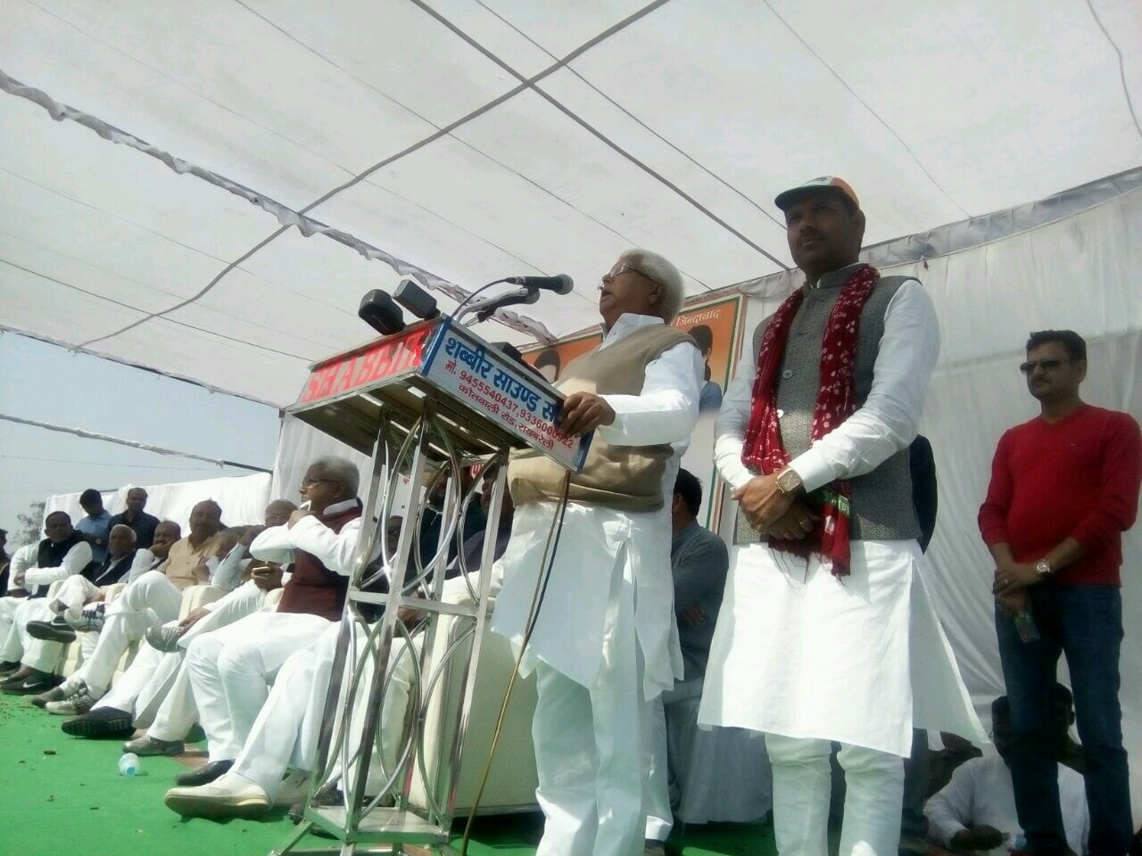 lalu prasad yadav rally in rae bareli