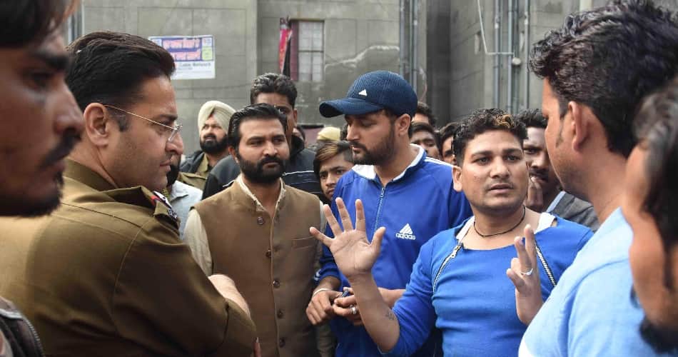 Clash in ludhiana, ,many people injured, ludhiana news