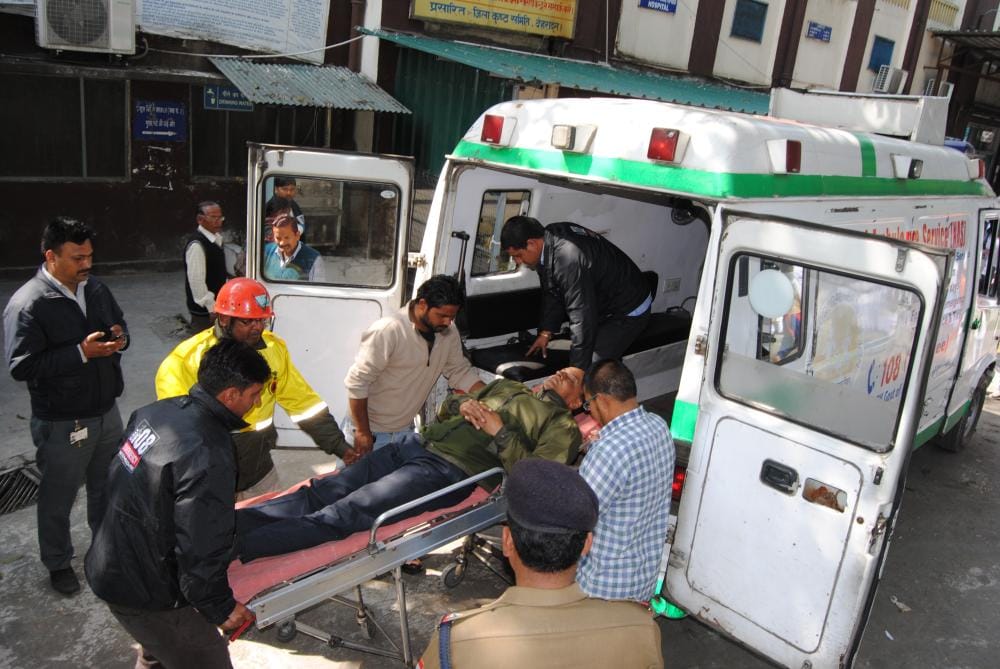 earthquake mock drill in uttarakhand