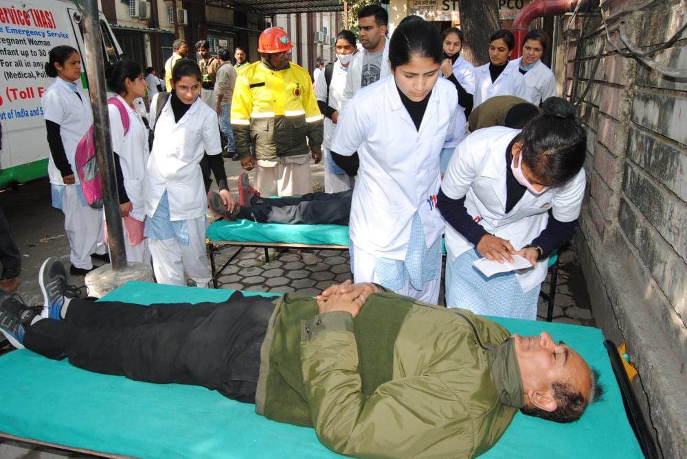 earthquake mock drill in uttarakhand