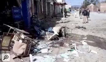 Bomb blast in pakistani court