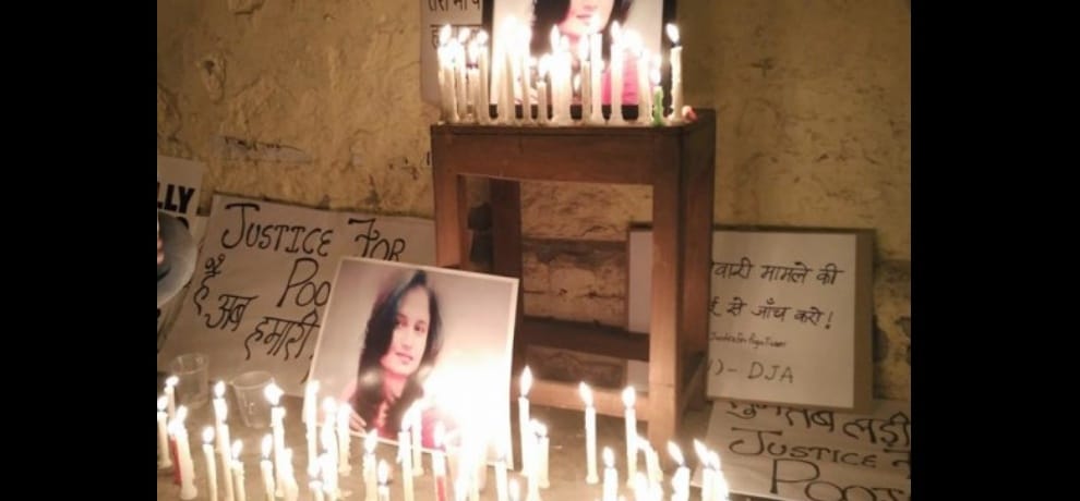 journalist pooja tiwari fall from building in 2016 
