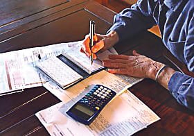 Villagers report writing and contractor