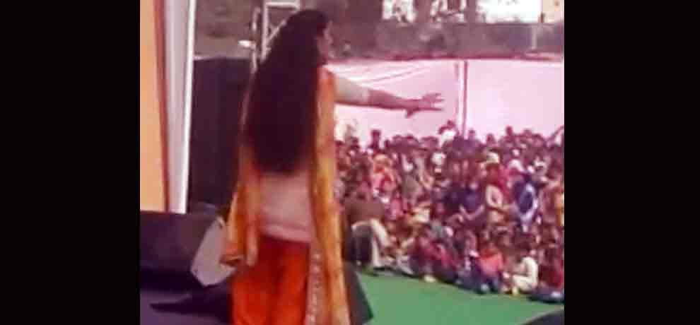 sapna chaudhary fans left football match and watch her dance that create furore