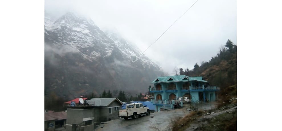 Fresh snowfall in himachal pradesh