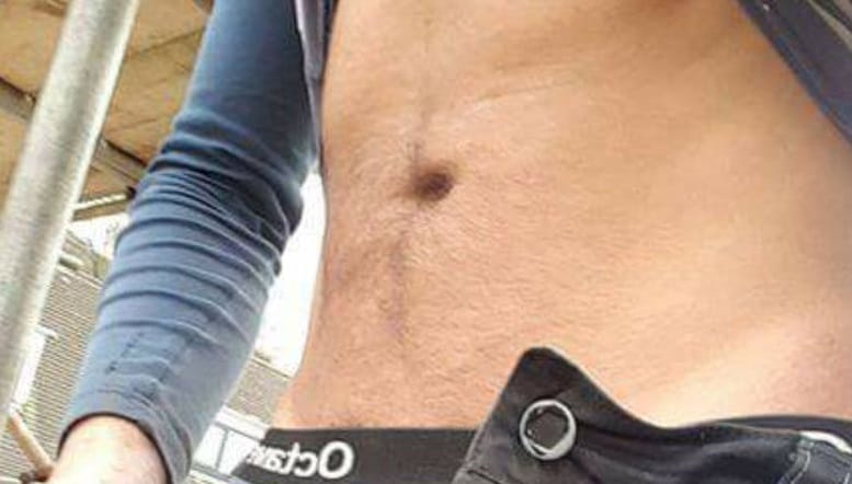 Builder accidentally fires nail gun into his own penis. 