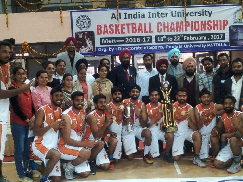 Inter-University Basketball Championship, champion Punjabi University, Chennai  final beat, Patiala