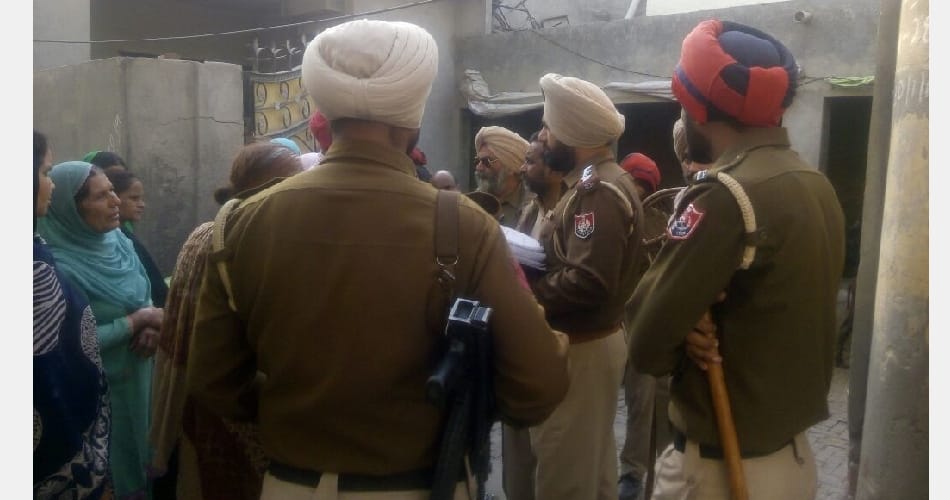 Threw stones on police in ferozpur punjab, 