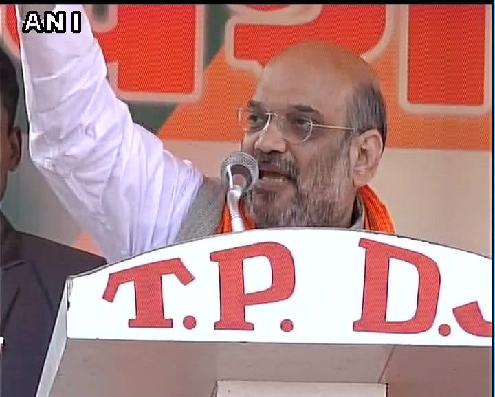 Amit Shah in Chauri Chaura asks UP people to get rid of KASAB