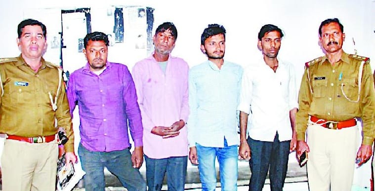 The gang robbed four rogue cede its