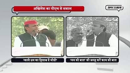 AKHILESH ASK QUESTION ON BLACK TO PM 
